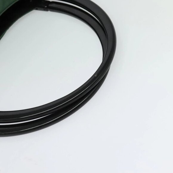 PRADA Shoulder Bag Nylon Plastic Green Silver - Picture 7 of 16